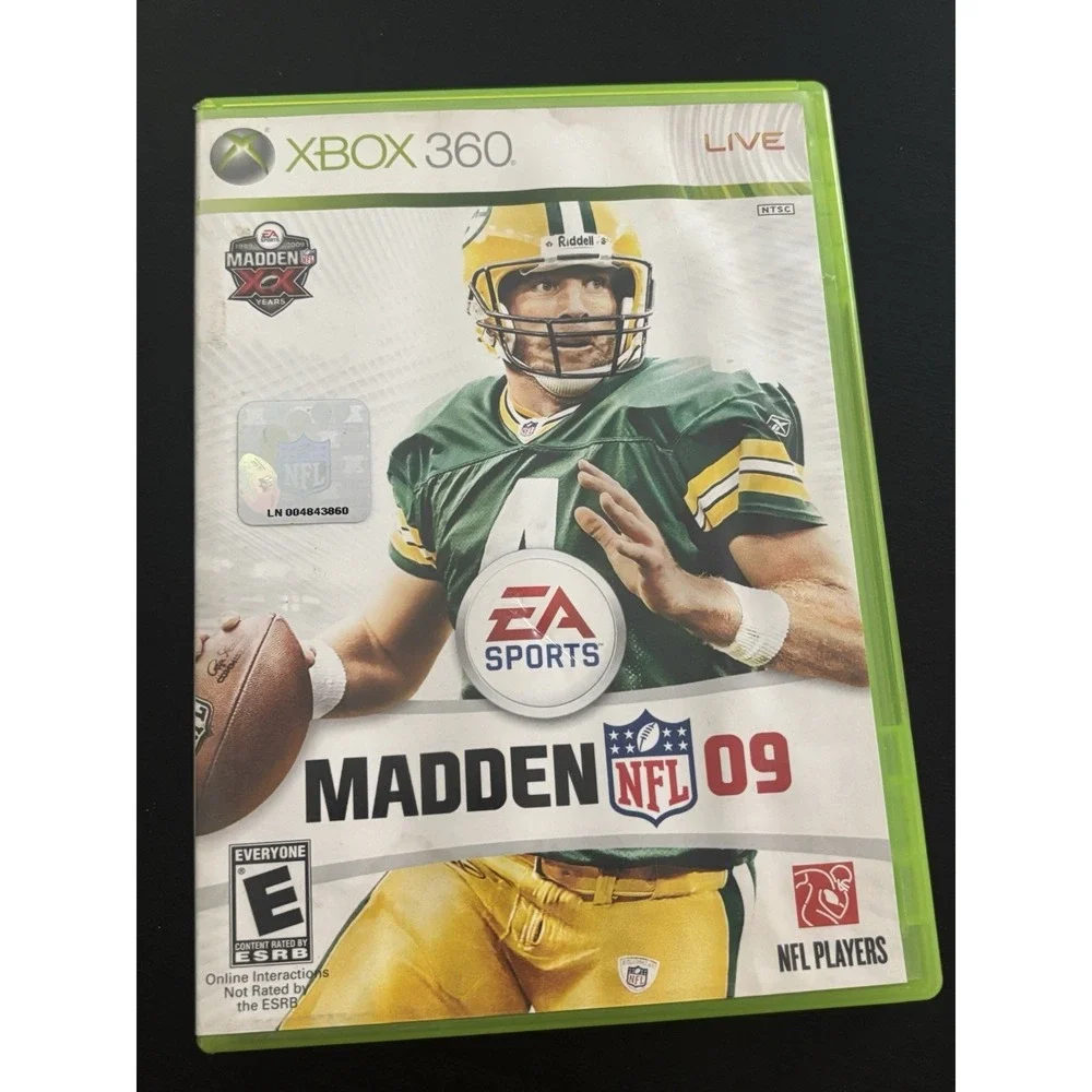 Madden‎ NFL 09 (Microsoft Xbox 360, 2008)